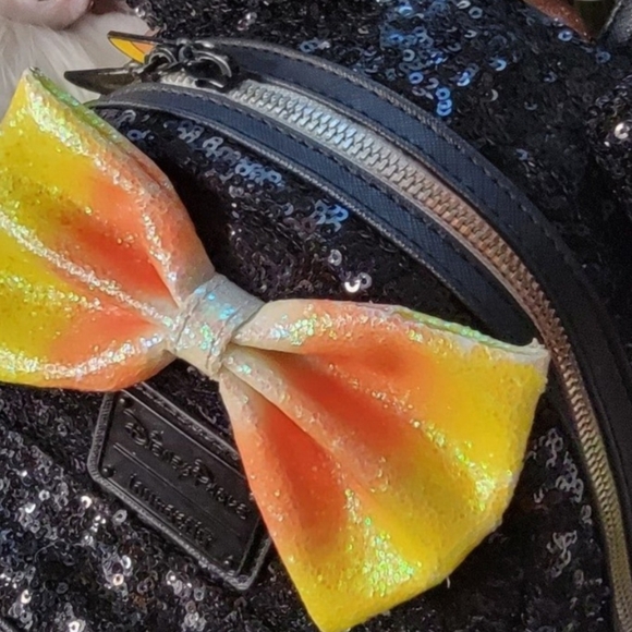 Loungefly Candy Corn Backpack used - Picture 4 of 11